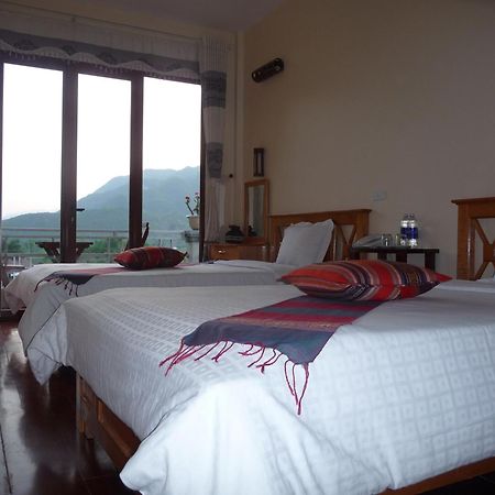 Hòa Bình Mai Chau Valley View Hotel חדר תמונה