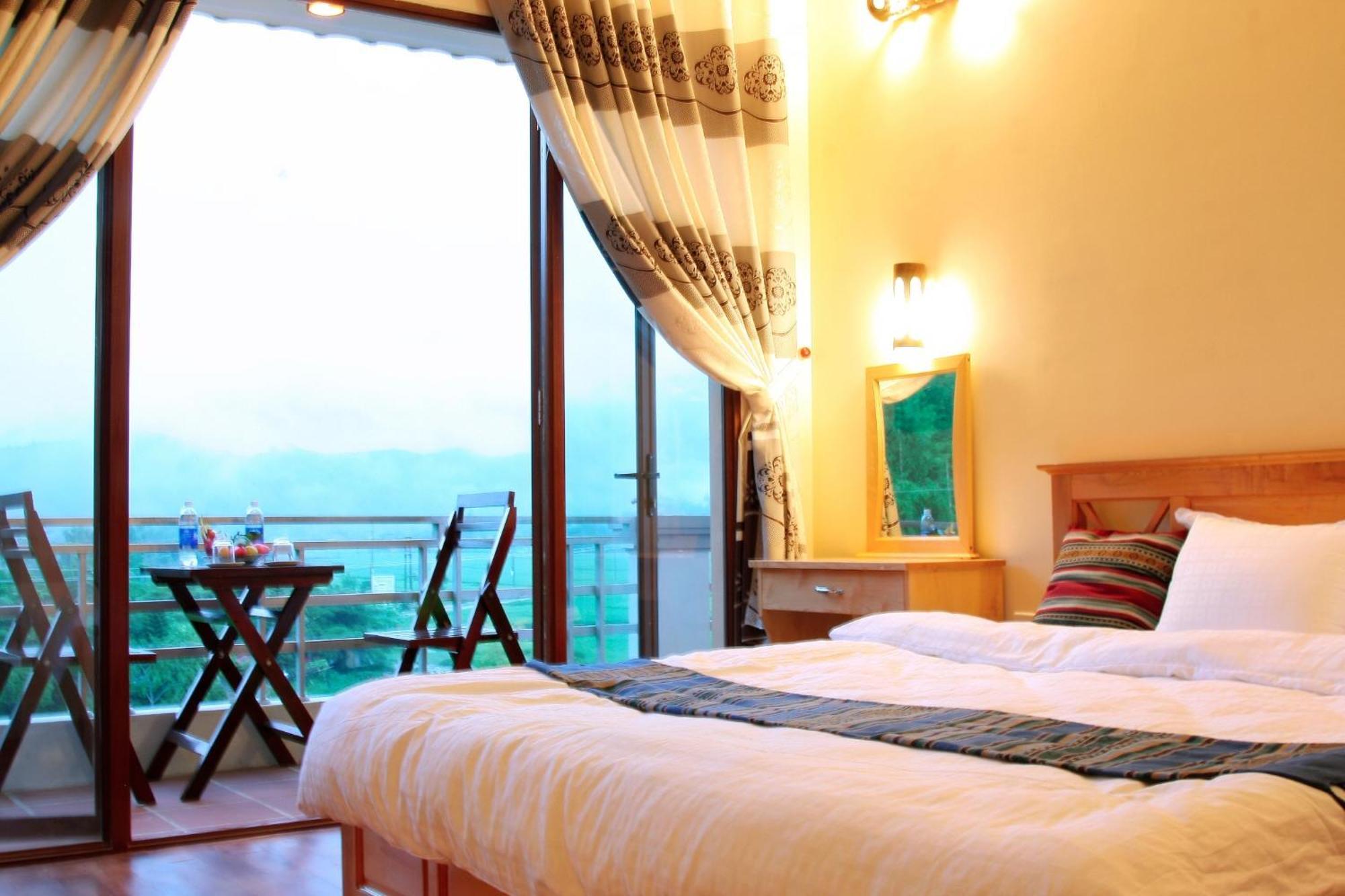 Hòa Bình Mai Chau Valley View Hotel חדר תמונה